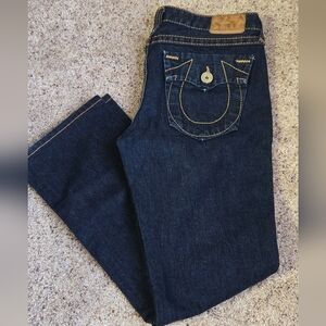 TRUE RELIGION  Womens Size 31 Darkwashed Like New Vintage